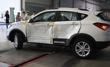 Haima S5 crash test