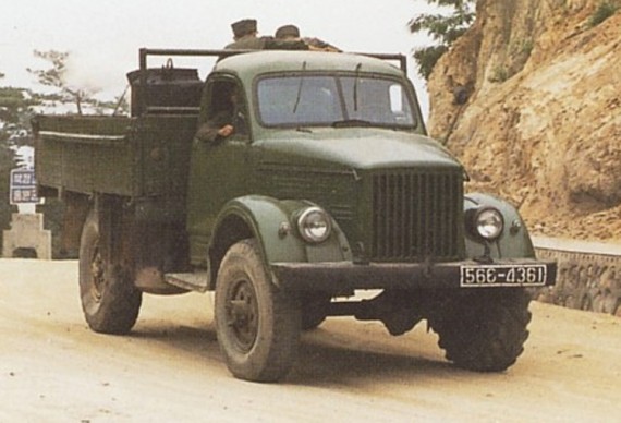 Sungri 61, army truck of the 1960s-1970s