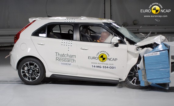 MG 3 Euro-NCAP