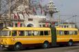 Chollima 9.25, bus 903, the oldest trolleybus still in the streets of Pyongyang